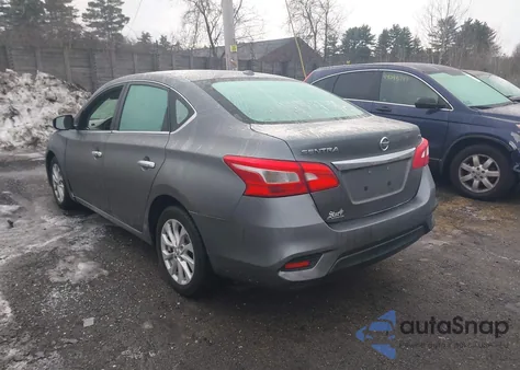 2019 Nissan Sentra Sv z USA, uszkodzony, nr VIN 3N1AB7AP7KY318230
